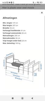 Ikea meegroei bed, Huis en Inrichting, Slaapkamer | Stapelbedden en Hoogslapers, Ophalen