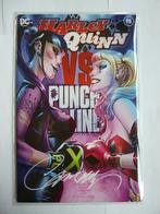 DC COMICS"HARLEY QUINN 75A"SIGNED JSC+COA UIT 2020, Eén comic, Amerika, DC comics, Nieuw