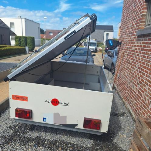Gesloten bagagewagen incl. fietsendragers, Auto diversen, Aanhangers en Bagagewagens, Gebruikt, Ophalen