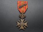 Oorlogskruis met palm wo1, Ophalen of Verzenden, Overige soorten, Lintje, Medaille of Wings