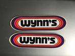 Deux autocollants Wynn's inutilisés 23cm voiture classique, Autos : Divers, Autocollants de voiture, Envoi