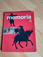 Memoria 4, Boeken, Ophalen of Verzenden, Zo goed als nieuw