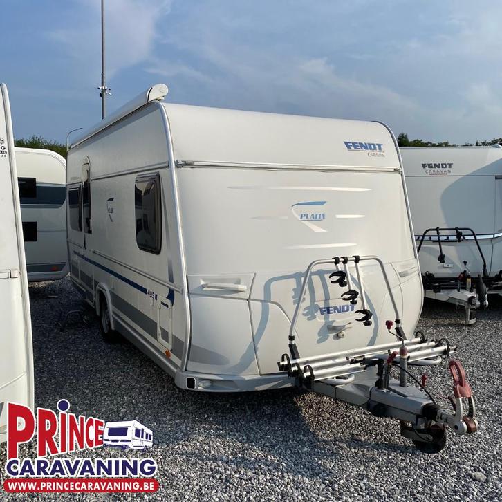 Fendt Platin 495 TFB 2009 - Prince Caravaning, Caravans en Kamperen, Caravans, Bedrijf, tot en met 4, 1250 - 1500 kg, Fendt, Lengtebed