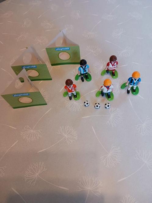 Playmobil uitbreidingsset voetbal, Kinderen en Baby's, Speelgoed | Playmobil, Gebruikt, Complete set, Ophalen of Verzenden