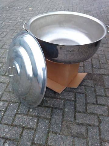 Kookpan 76 liter. Soep/brouwpan met deksel  beschikbaar voor biedingen