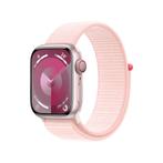 Apple Watch Series 9 (in garantie) GPS & Cellular 41 mm roze, Handtassen en Accessoires, Smartwatches, Gebruikt, Apple Watch, IOS