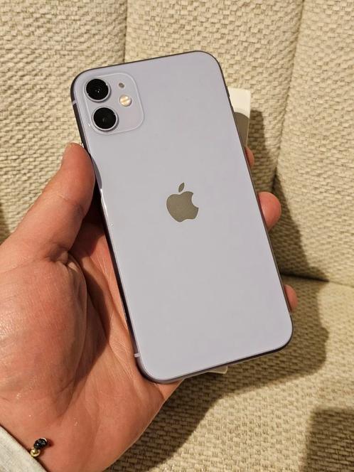IPHONE 11 128GB PAARS, Telecommunicatie, Mobiele telefoons | Hoesjes en Screenprotectors | Apple iPhone, Zo goed als nieuw, iPhone 11