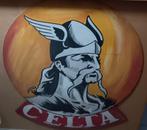 celta pils bord 105 cm x 88 cm uniek stuk, Verzamelen, Biermerken, Ophalen, Gebruikt, Reclamebord, Plaat of Schild