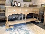 antieke prachtige sidetable, Ophalen, Antiek/rustiek, Eikenhout, Nieuw