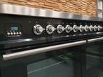 🔥Luxe Boretti Fornuis 100cm hoogglans zwart rvs INDUCTIE, 60 cm of meer, Ophalen of Verzenden, Zo goed als nieuw, Energieklasse A of zuiniger