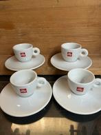 illy espresso kopjes, Ophalen of Verzenden, Gebruikt, Porselein, Kop en/of schotel
