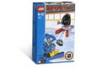 LEGO Sports Hockey 3559 Red & Blue Player, Comme neuf, Ensemble complet, Lego, Enlèvement ou Envoi