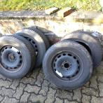 4 Pneus Hiver sur Jantes 205/65 R15 94H Peugeot, Ophalen, Gebruikt, 15 inch, Banden en Velgen