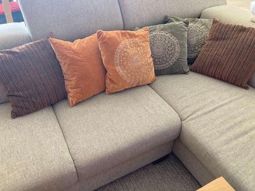 Set van 5 sierkussens in warme herfsttinten, Huis en Inrichting, Woonaccessoires | Kussens, Zo goed als nieuw, Overige kleuren