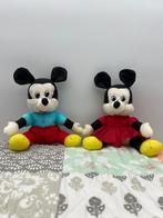 90s Ensemble de peluche de parachute Disney Mickey et Minnie, Enlèvement ou Envoi, Mickey Mouse, Utilisé, Peluche