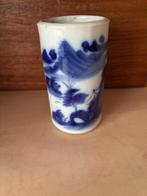 antiek chinese borstel potje, Verzenden