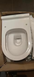 Duravit Starck 3 hangtoilet rimless wondergliss, zitting, Ophalen, Nieuw, Steen