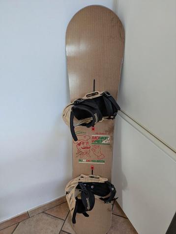 Burton monkey wrench 150 + mission binding  beschikbaar voor biedingen