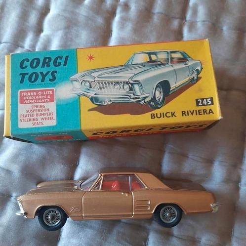 CORGI nr.245 : BUICK RIVIERA*VINTAGE*NEW*, Hobby en Vrije tijd, Modelauto's | 1:43, Nieuw, Auto, Corgi, Ophalen