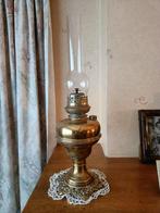 Koperen olielamp, Ophalen