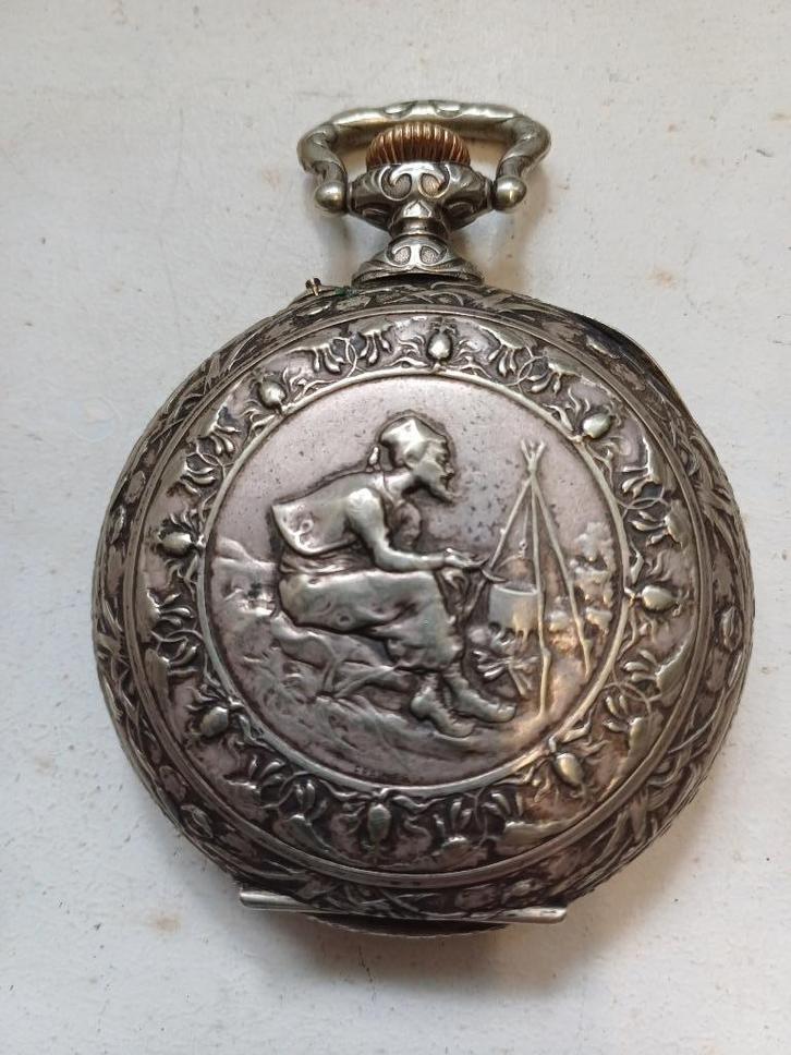 Militaria ww1 Frans officiershorloge ZOUAVE, Verzamelen, Militaria | Algemeen, Landmacht, Overige typen, Ophalen of Verzenden