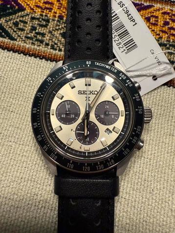 Seiko Prospex Solar Speedtimer SSC943P1 beschikbaar voor biedingen