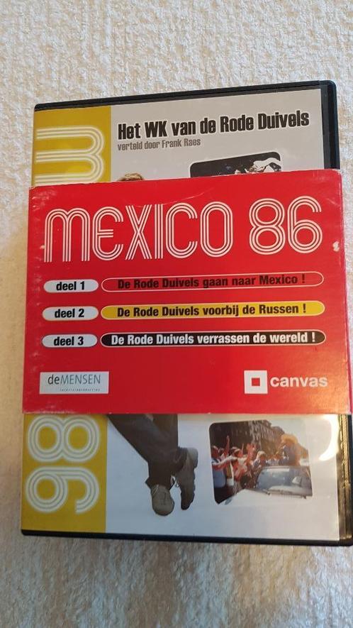 DVD Het WK van de Rode Duivels, Cd's en Dvd's, Dvd's | Overige Dvd's, Zo goed als nieuw, Alle leeftijden, Ophalen