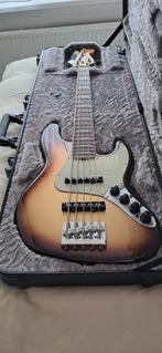 Fender American Ultra Jazz Bass V Mocha Burst  RW, Muziek en Instrumenten, Ophalen, Nieuw, Elektrisch, 5-snarig