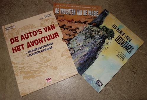 Complete reeks De auto's van het avontuur (in schuifdoos)., Boeken, Stripverhalen, Zo goed als nieuw, Complete serie of reeks