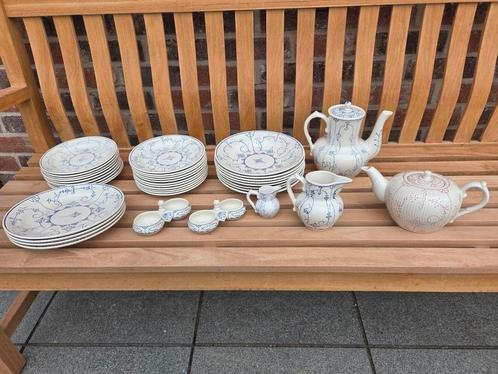 boch copenhague borden, kannen, Peper en zout, Antiek en Kunst, Antiek | Servies compleet, Ophalen