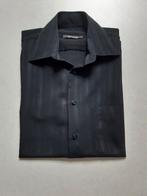 Brice zwart overhemd met korte mouwen maat M, Kleding | Heren, Overhemden, Zwart, Zo goed als nieuw, Brice, Halswijdte 39/40 (M)