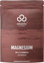 edubily nutrition Magnesiumcomplexe capsules GRATIS LEV, Sport en Fitness, Verzenden, Nieuw, Overige typen