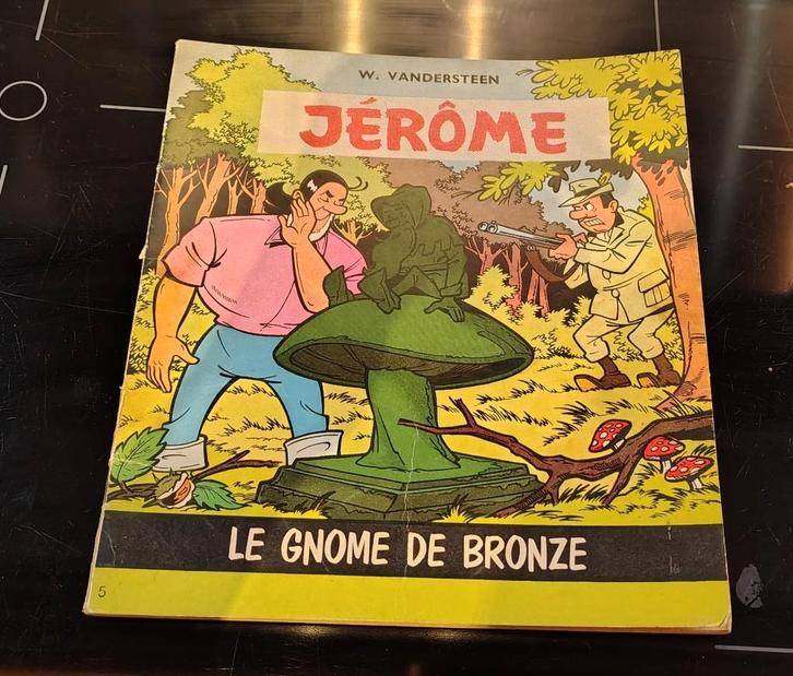 bd jérome Le gnome de bronze, Boeken, Stripverhalen, Gelezen, Eén stripboek, Ophalen of Verzenden