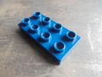 Lego Duplo Plate 2x4x0,5 (zie foto's), Kinderen en Baby's, Speelgoed | Duplo en Lego, Duplo, Gebruikt, Ophalen of Verzenden, Losse stenen