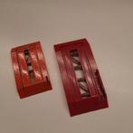 UK MADE : 2 METALEN AUTO-HEFTAFELS * VINTAGE *, Ophalen, Gebruikt, Auto, Overige merken