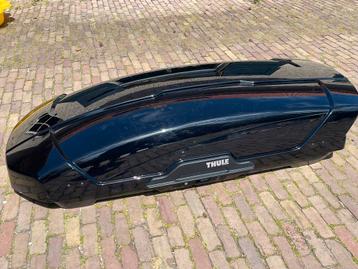 Thule Motion XT L - Black Glossy 450 liter incl. tassenset., Autos : Divers, Coffres de toit, Enlèvement, Utilisé