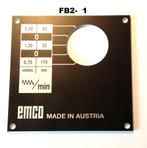 Emco Machine Symboolplaatjes Nieuwe Reproductie , NL, Doe-het-zelf en Bouw, Ophalen of Verzenden, Nieuw