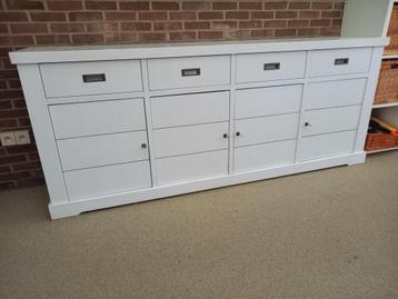 Dessoirkast, Ophalen, 200 cm of meer, 25 tot 50 cm, Overige houtsoorten