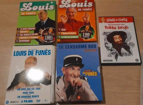 Dvd-boxen Louis de Funès,  le gendarme de saint-tropez ea..., Cd's en Dvd's, Dvd's | Klassiekers, Zo goed als nieuw, Ophalen of Verzenden