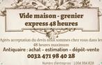 Vide maison Express 48 heures, Immo, Maisons à vendre, Tournai