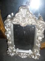 ZILVER KLEURIGE SPIEGEL, Antiek en Kunst, Ophalen
