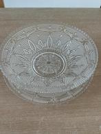 glazen schaal diamerter 29cm, Huis en Inrichting, Woonaccessoires | Schalen en Manden, Schaal, Rond, Ophalen of Verzenden, Glas