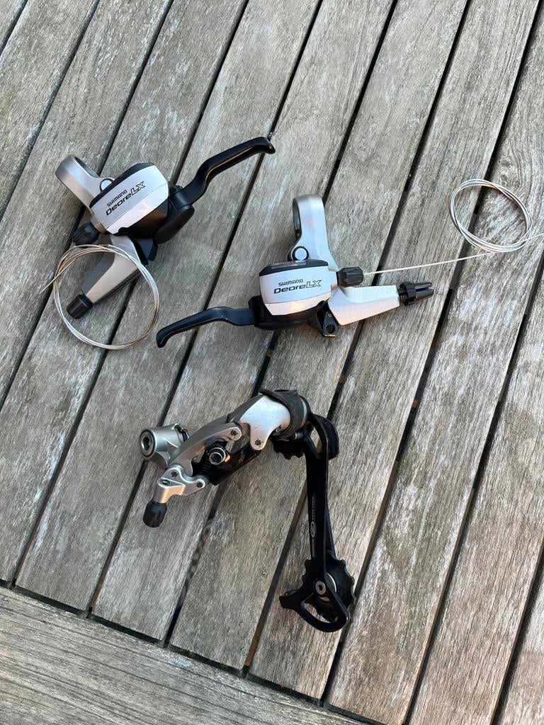 Shimano deore LX ST-M580 RD-M580, Fietsen en Brommers, Fietsonderdelen, Gebruikt, Overige typen, Verzenden