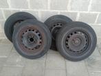 Zomerbanden 14inch op stalen velg Renault Twingo, Ophalen, 14 inch, Gebruikt, 175 mm
