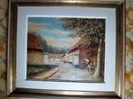 schilderij - binnenzicht boerderij, Ophalen