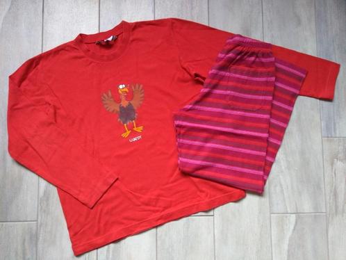 ★ M140 - Woody pyjama thema kalkoen, Kinderen en Baby's, Kinderkleding | Maat 140, Gebruikt, Jongen, Nacht- of Onderkleding, Ophalen of Verzenden