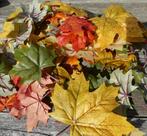 herfst decoratie bladeren, Huis en Inrichting, Ophalen of Verzenden, Zo goed als nieuw