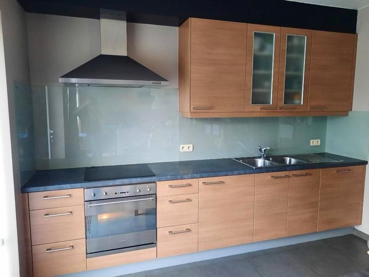 Keuken, Maison & Meubles, Cuisine | Cuisines complètes, Utilisé, Cuisine à paroi simple, Brun, Synthétique, Enlèvement