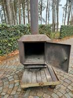 Degelijke robuuste houtkachel in 4 MM plaatmateriaal, Tuin en Terras, Tuinhaarden, Ophalen