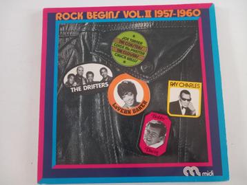 Vinyl 2LP Rock Begins Vol II 1957-1960 Rock 'n Roll Pop Jazz beschikbaar voor biedingen